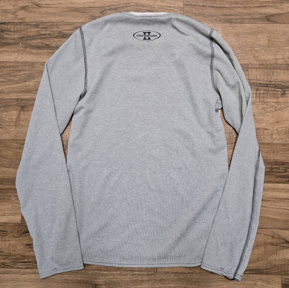 Patagonia Men's Capilene Gray Midweight Crewneck Size S - Picture 2 of 5